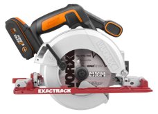 WX530 - Aku okružní pila 20V, 165mm, 1x2.0Ah - Powershare