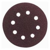 Brusný disk ø125 pro ESM1007, ESM1009, WU652 (suchý zip, 8 děr) zr.120