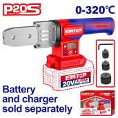 Aku polyfúzní svářečka nožová 20V 0-320°C solo