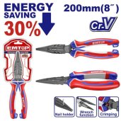 Kleště půlkulaté přímé 200 mm (úspora síly 30%)