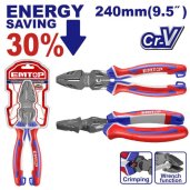 Kleště kombinované 240 mm (úspora síly 30%)