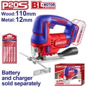 Aku přímočará pila 20V 110mm solo