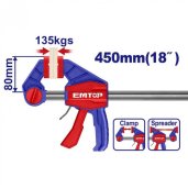 Svěrka rychloupínací 80x450 mm