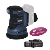 Aku excentrická bruska 20V - 1x2Ah - AX/FX-Power/Platform ESM1013 SET