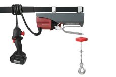 LNA-12/250D - Akumulátorový lanový mini naviják s dálkovým ovládáním 12m 250kg 18V