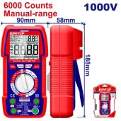 Digitální multimetr 1000V RMS 6000 Manual