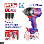 Aku rázový utahovák 20V 850Nm 1/2" solo