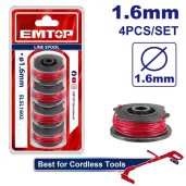 Sada 4 ks strun s cívkou