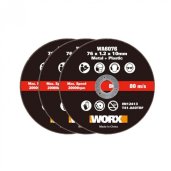 WA6076.3 - Kotouč na řezání kovů pro WX801 Ø 76mm 3ks