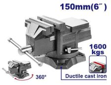 Svěrák zámečnický otočný 150mm